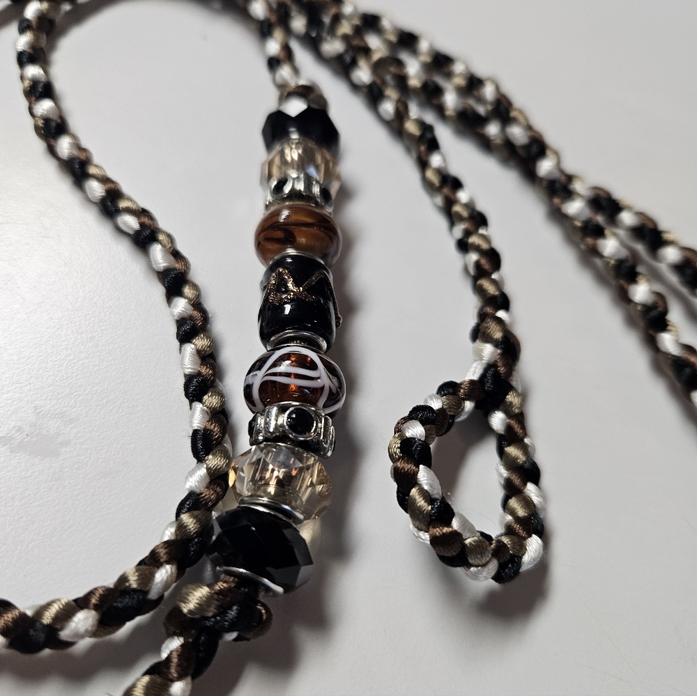 Satin Braided Dog Show Lead